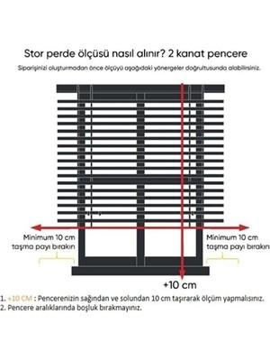 İREMKARAHOME Çift Mekanizmalı Tül ve Stor Perde - Model 11