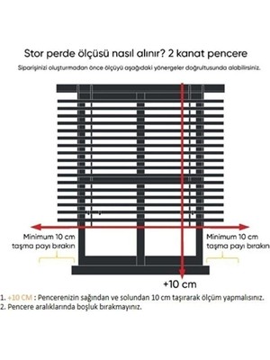 İREMKARAHOME Çift Mekanizmalı Tül ve Stor Perde - Model 24