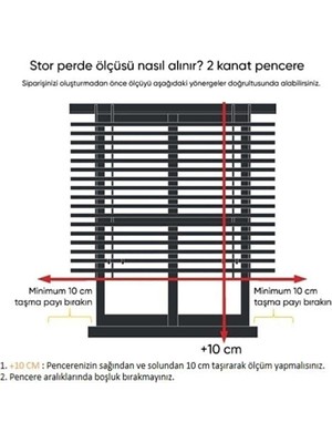 İREMKARAHOME Çift Mekanizmalı Tül ve Stor Perde - Model 6