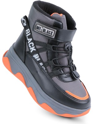 Kaptan Junior Erkek Çocuk Kürklü Traking Bot Postal Bot  Kar Botu Soğuğa Dayanıklı Pgme 52260