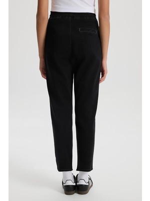 Kadın Marla Black Yüksek Bel Slouchy Jogger Pantolon