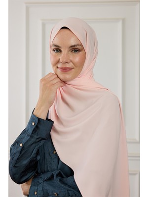 PURE SCARFS Medine Ipeği Şeker Pembesi Şal