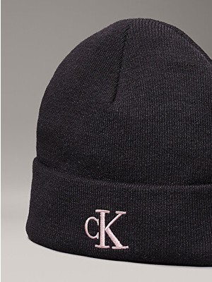 Calvin Klein Monogram Embro Beanıe