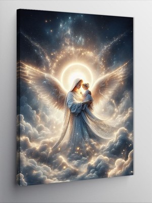 Tablomega Kanvas Tablo Göksel Melek