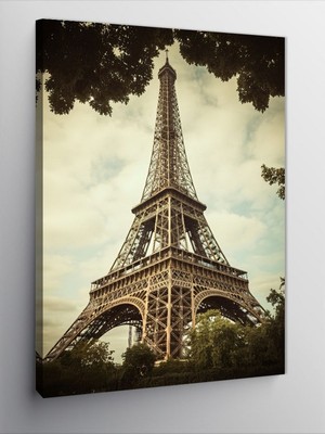 Tablomega Kanvas Tablo Eyfel Kulesi Altında