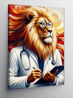 Tablomega Kanvas Tablo Doktor Aslan