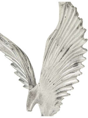 Evidea Deco Eagle Biblo - Gri / Siyah - 38,5 cm