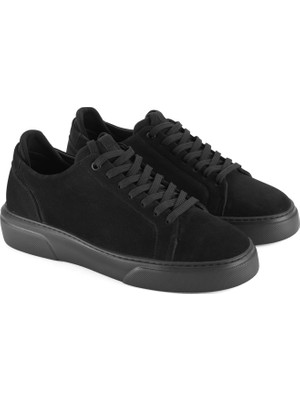 Desa Holden Siyah Erkek Nubuk Deri Günlük Ayakkabı