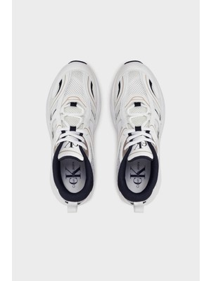 Calvin Klein Logolu Sneaker Ayakkabı YW0YW0180701W Bayan Ayakkabı YW0YW01807 01W