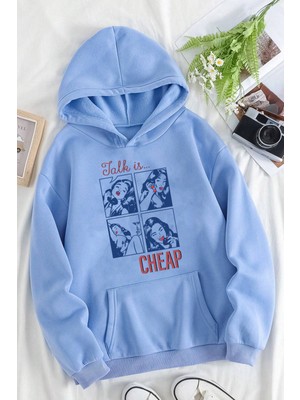 Cheap Baskılı Oversize Sweatshirt