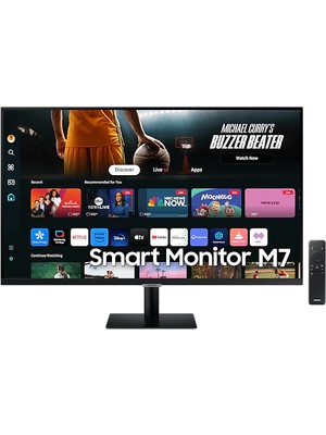 Samsung M7 LS32DM702UUXUF 32" 4K Ultra HD Monitör 80 Ekran VA Panel 60 Hz Yenileme Hızı