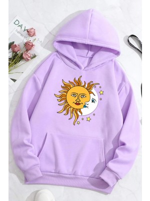 Unisex Larks' Tongues In Aspic Baskılı Sweatshirt