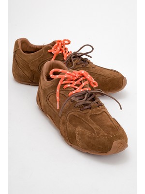 Luvi Serena Taba Süet  Deri Kadın Spor Ayakkabı