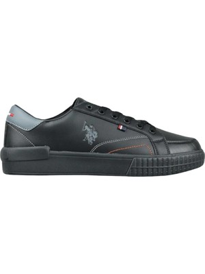U.S. Polo Assn. Mayk 4pr Erkek Siyah Sneaker Ayakkabı