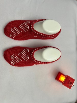 El Örgüsü Patik Çorap