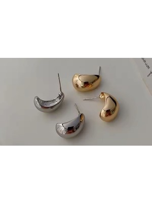 Jewelry Kadın Gözyaşı Damlası Küpe Su Damlası Küpe Küçük Boy