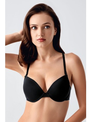 Nefes Alabilen Destekli Sütyen C18335 Siyah
