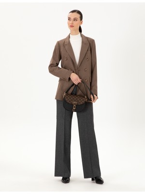 Pierre Cardin Kadın Siyah Çapraz Çanta 50296222-VR046