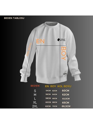 Turan Tasarımlı Unisex Sweatshirt