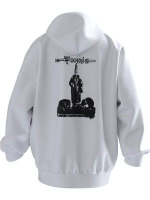 Sırt Baskılı Tomris Hatun Tomris Tasarımlı Unisex Hoodie