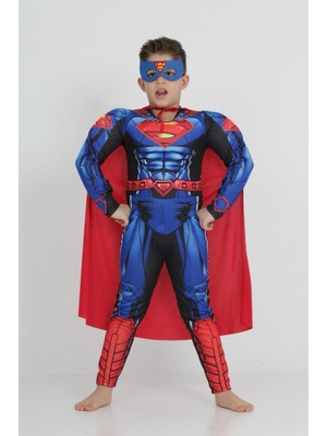 Perinin Dolabı Süperman Kaslı Kostüm