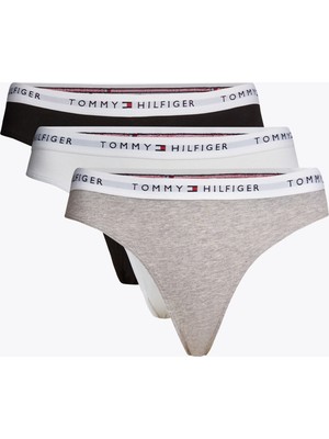 Tommy Hılfıger 3 Pack Bıkını (Ext. Sızes) Külot