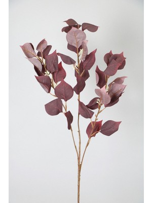 Tekno Trust Dekoratif  Pastel Bitki Dalı 80 cm Kızıl