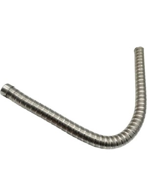 Webasto Tipi Egzoz Borusu Paslanmaz Krom (1M)