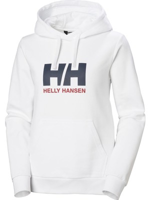 Helly Hansen W Hh Logo Kapüşonlu Sweatshırt 2.0 HHA.34460-WHITE