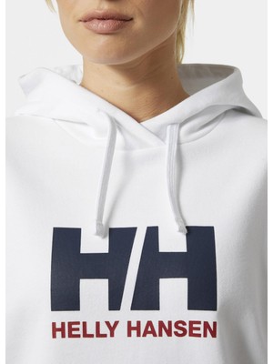 Helly Hansen W Hh Logo Kapüşonlu Sweatshırt 2.0 HHA.34460-WHITE