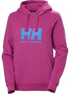 Helly Hansen W Hh Logo Kapüşonlu Sweatshırt 2.0 HHA.34460-MAGENTA