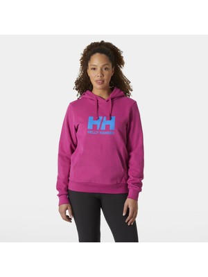 Helly Hansen W Hh Logo Kapüşonlu Sweatshırt 2.0 HHA.34460-MAGENTA