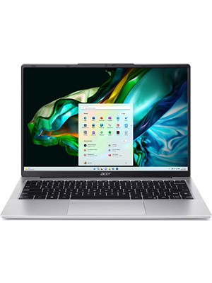 Acer Aspire Lite AL14-31P-C452 Intel N100 8gb Ram 256GB SSD UHD Graphics 14'' Fhd Linux Gümüş Notebook