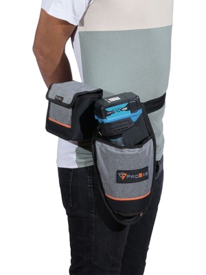 ProBag Çok Amaçlı Bel Tipi Alet Çantası – Su Geçirmez, 2 Bölmeli, Hafif ve Dayanıklı Tasarım