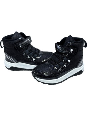 Kız Çocuk Renkli Ortopedik Cırtlı Kısa Spor Bot