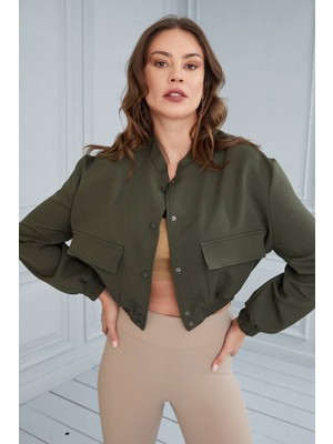 Asur Boutique Asur Butik Kadın Bomber Astarlı Mont