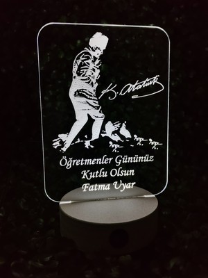 Öğretmenler Günü Kişiye Özel Gece Lambası