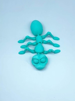 3D Hareketli Karınca Figürlü Oyuncak - Turkuaz