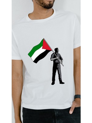 Filistin Baskılı T-Shirt