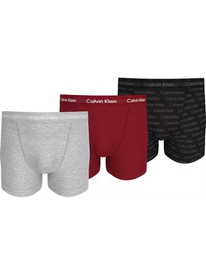 Calvin Klein Erkek Boxer Trunk 3'lü Paket 000NB3056A