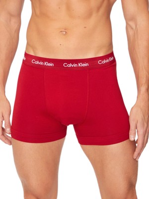 Calvin Klein Erkek Boxer Trunk 3'lü Paket 000NB3056A