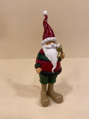 Yılbaşı Miniboy Yıldız Tutan Noel Baba El Boyama 16 cm