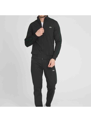 Lacoste Basıc Siyah Slim Fit Erkek Eşofman Takımı