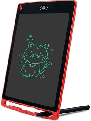 Krizantem Eğitici Tablet Çizim Yazı Tahtası Dijital Kalem Not Yazma Tablet Silinebilir 2 Adet