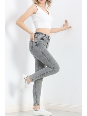 Colezium Mom Boyfriend Jeans Füme