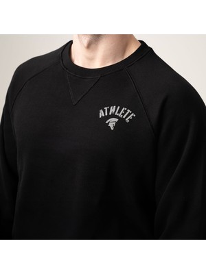 Athlete Siyah Sweatshirt