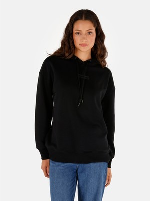 Siyah Kadın Sweatshirt CL1070191_Q1.V2_BLK