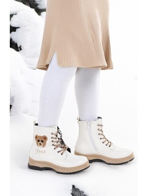 Kiko Kids Termo Taban Kız Çocuk Bot 625 Kırışık Cilt