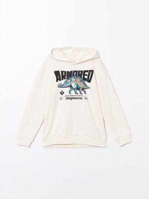 Kapüşonlu Erkek Çocuk Sweatshirt