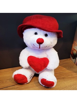 Mepa Tedarik Şapkalı Peluş Ayı